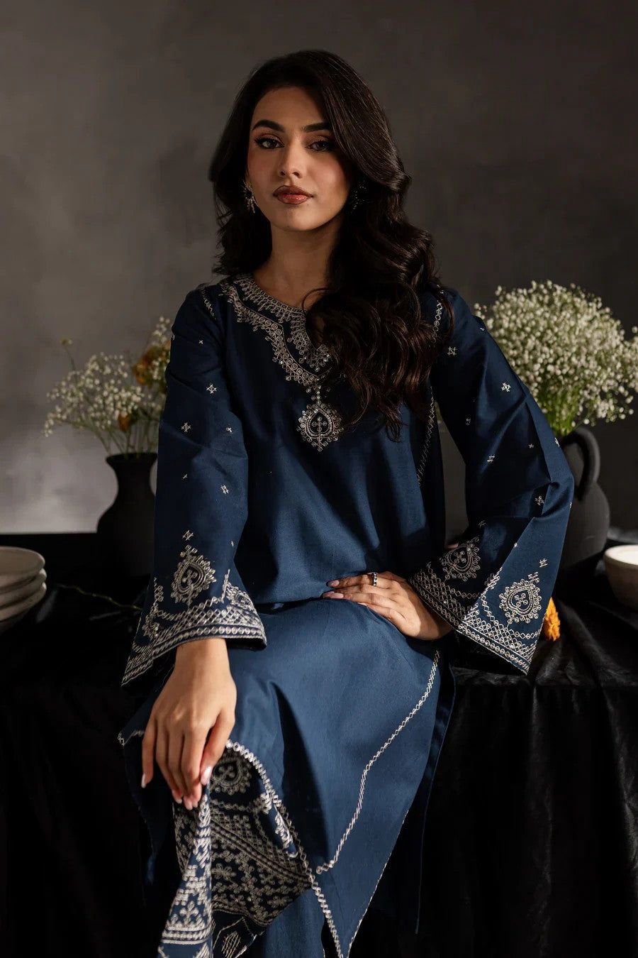 ZARA SHAHJAHAN”SUMMER LAWN EDITION 2026,  3pc Quality 
FRONT FULL EMBROIDERED