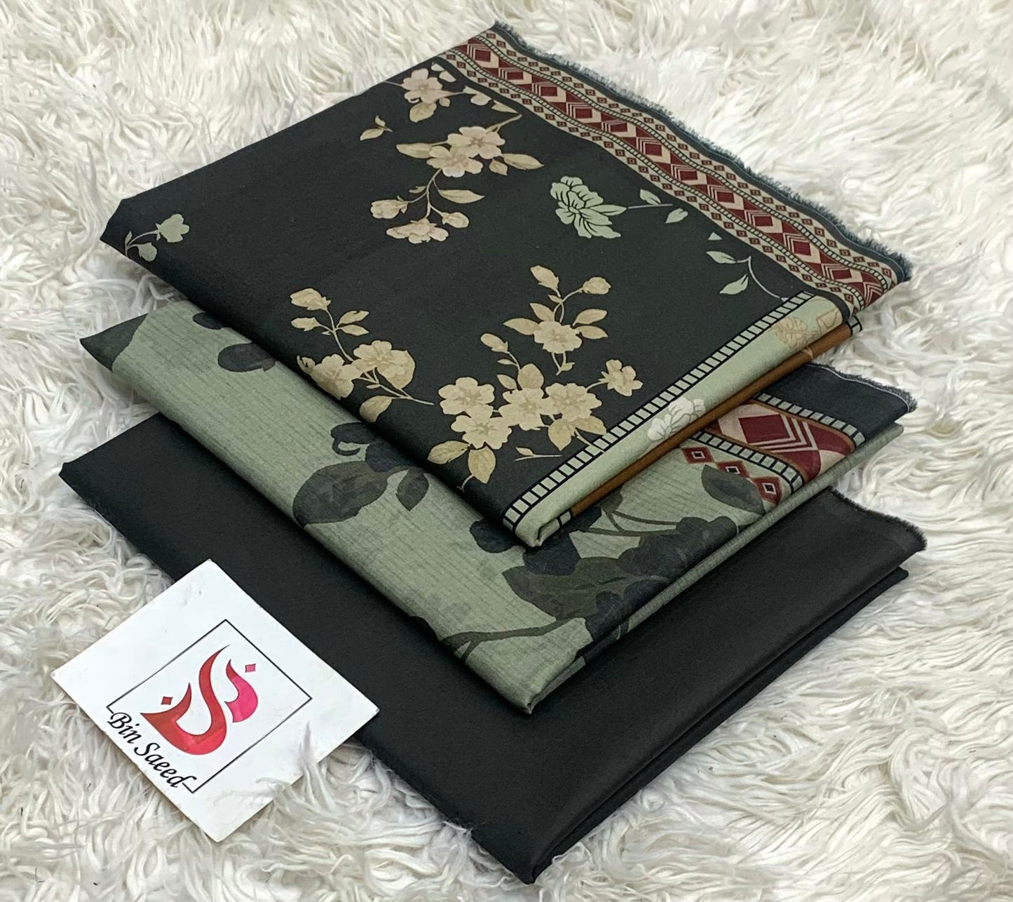 Bin Saeed Lawn 13 colors