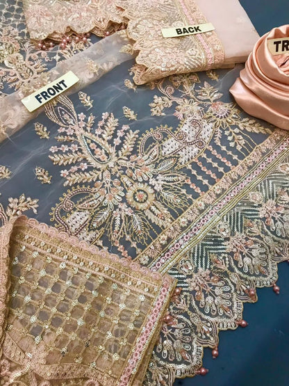 Ladies winter collection embroidered