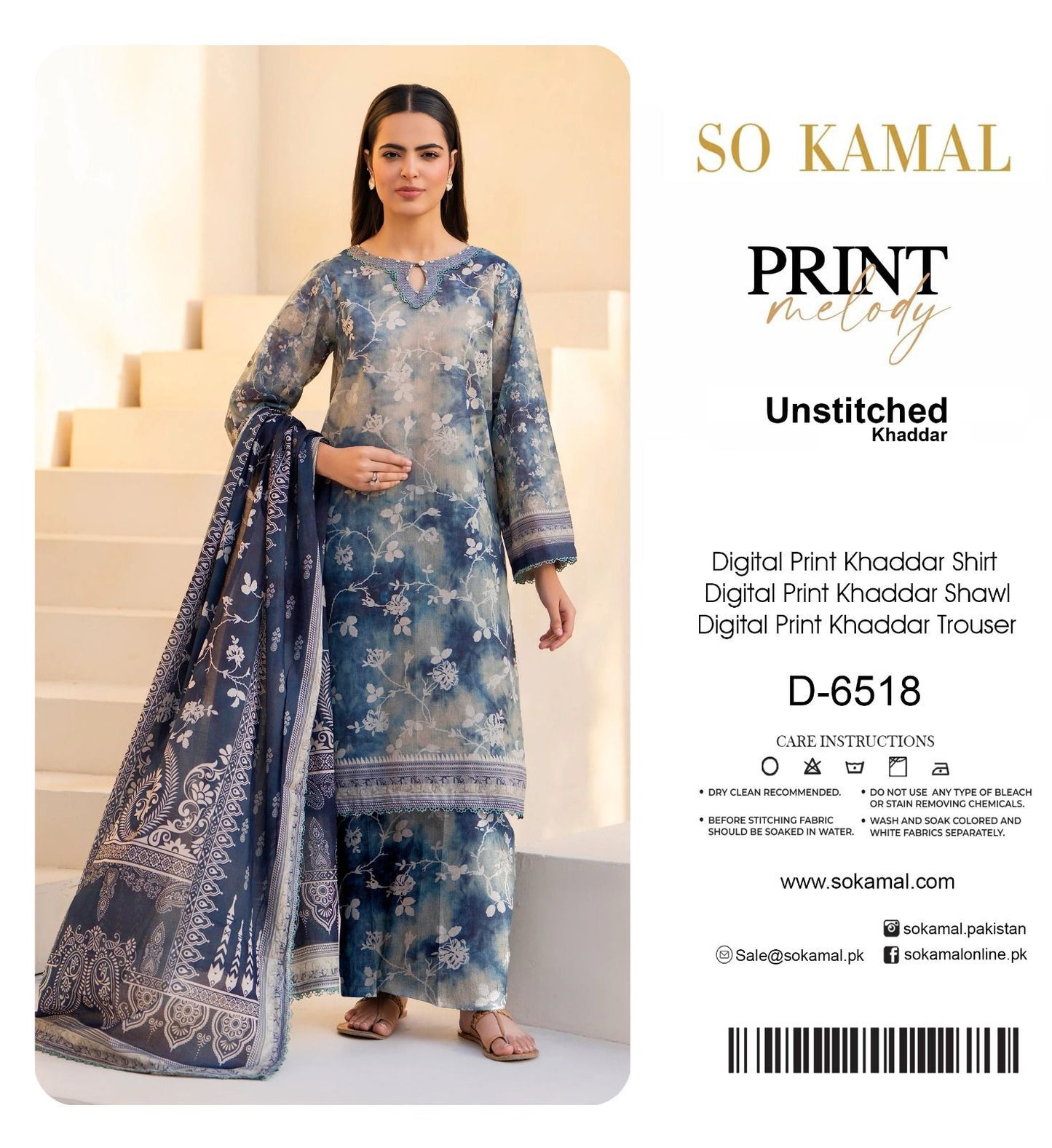 Winter unstitched branded khaddar 2025-26*