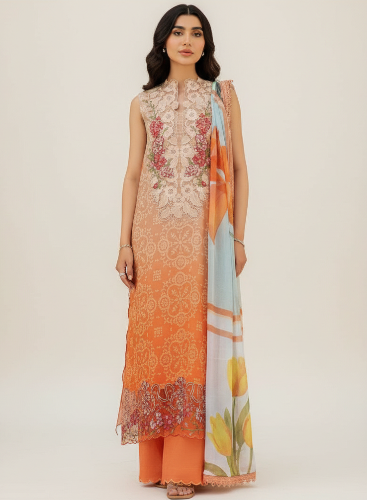 Asifa & Nabil, Lawn & Chiffon