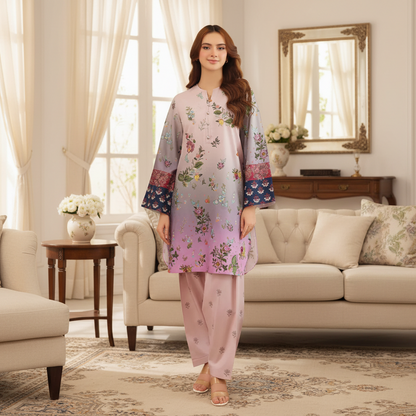 GUL-AHMAD YOLO TWO PC CO-ORD SET