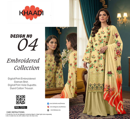 SUMMER COLLECTION 2026 (50% discount)**FABRIC LAWN*3pc*