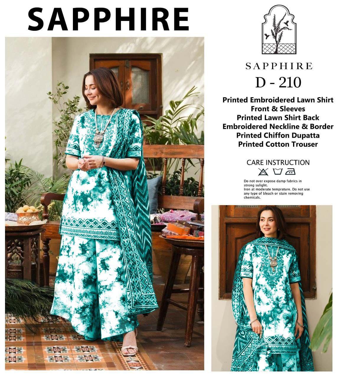 SAPPHIRE, New arrival Lawn & Chiffon
