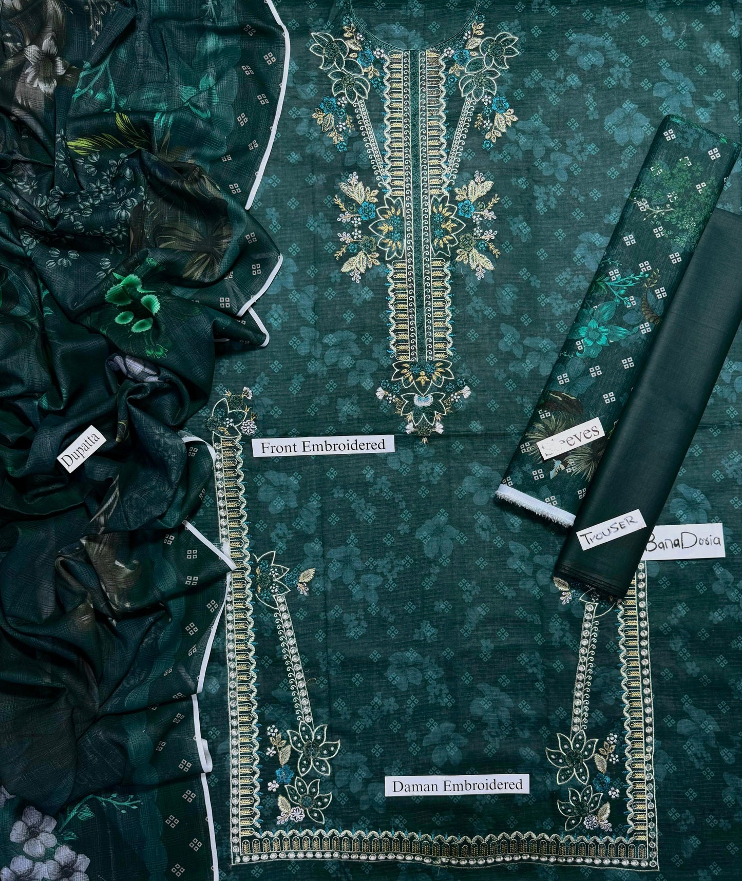 SOBIA NAZIR- Summer Banadora Lawn
