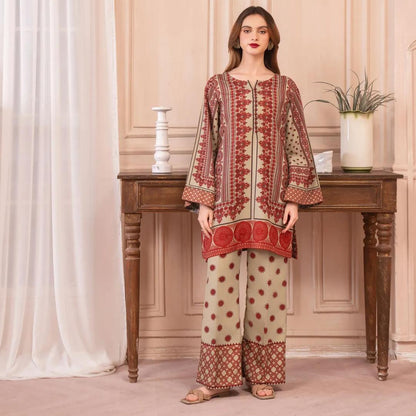 Arabic Lawn, multicolour 2pcs