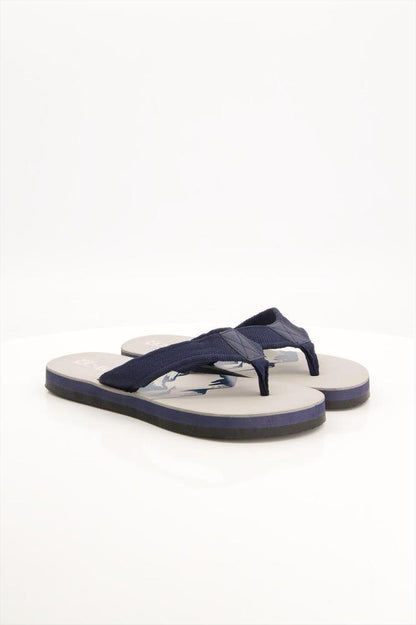 Black camel flip flop