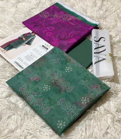 SAYA,LAWN 3PC COLLECTION, 2026