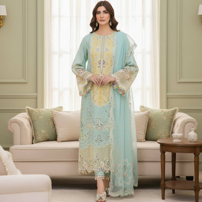 Airjet  lawn festival dress