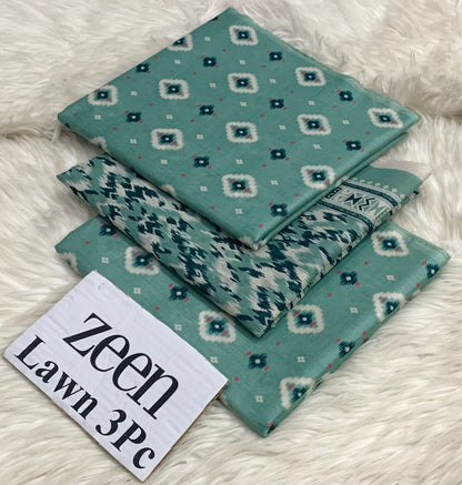 Zeen LAWN 3PC ⁠PRINTED LAWN* SHIRT & DUPATA, 50 colours and designs