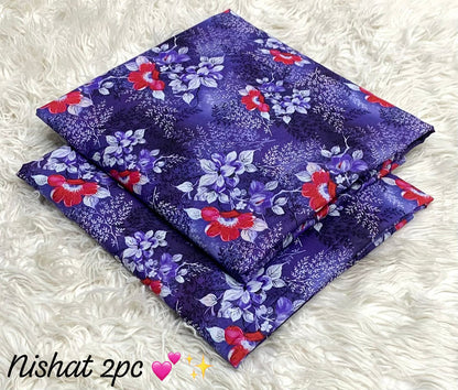 Nishat lawn shirt & trouser 12 colors