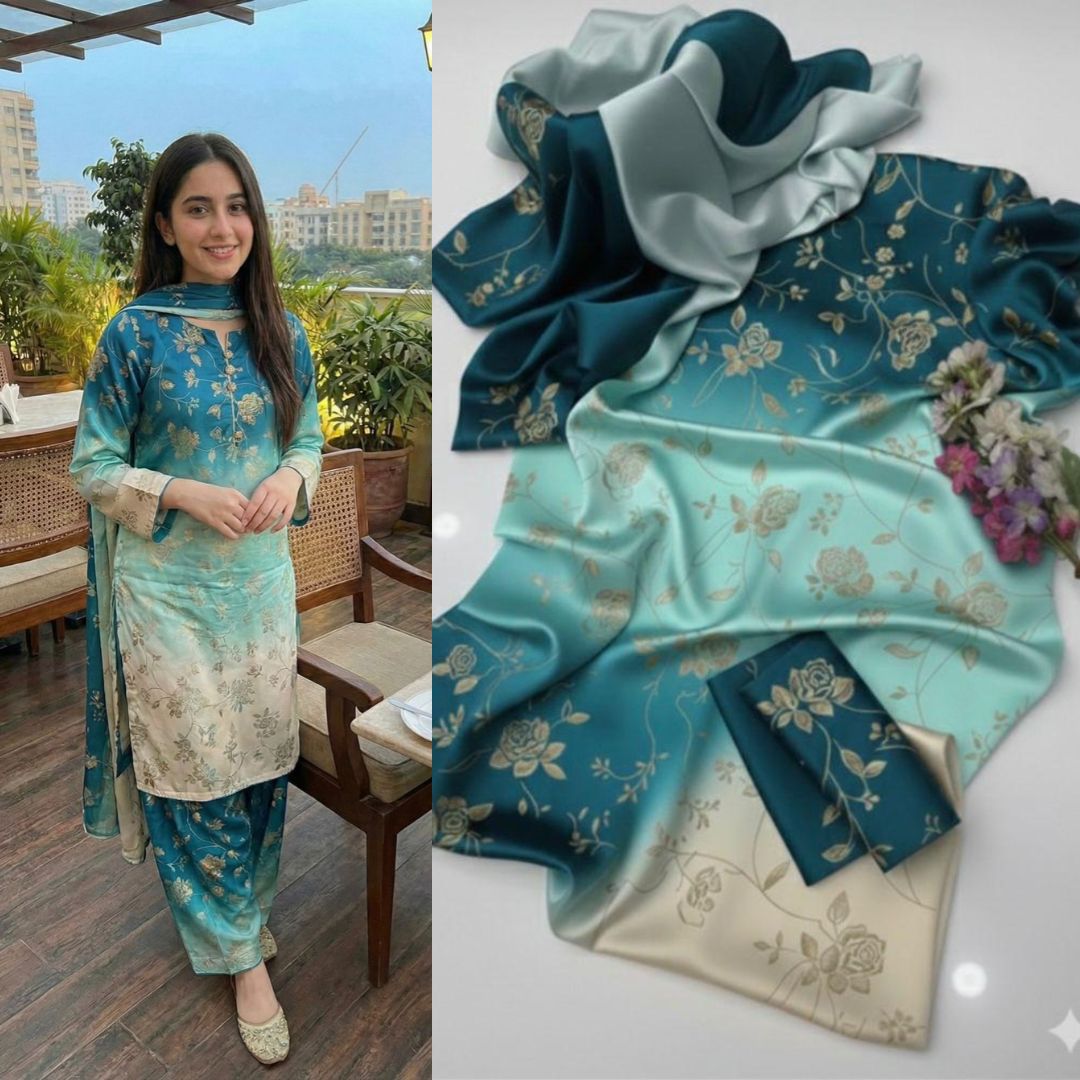 Lulusar, Tie & die digital printed 16 colour and design