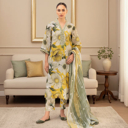Special Fine Quality Digital Karandi,3pc clearance sale