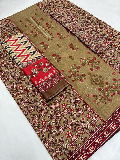 Hajra Eman, (حاجرہ ایمان) Lawn 90/70, Pannel sequence Embroidered 40 design and color