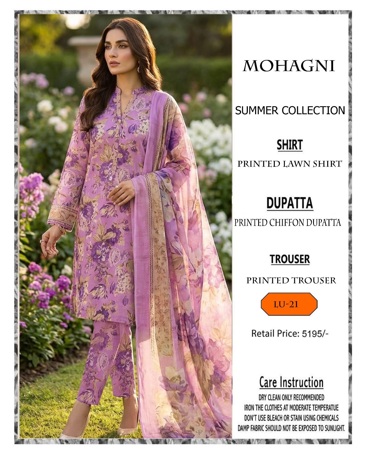 SUMMER COLLECTION 2026,MIX BRANDED DRESS, UNSTITCHED, STUFF: LAWN 90/70,ALLOVER PRINTED