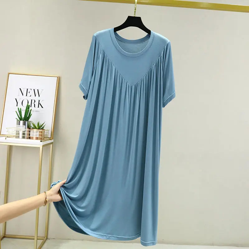 Women's & girls long sleeves round neck dress 7 colors