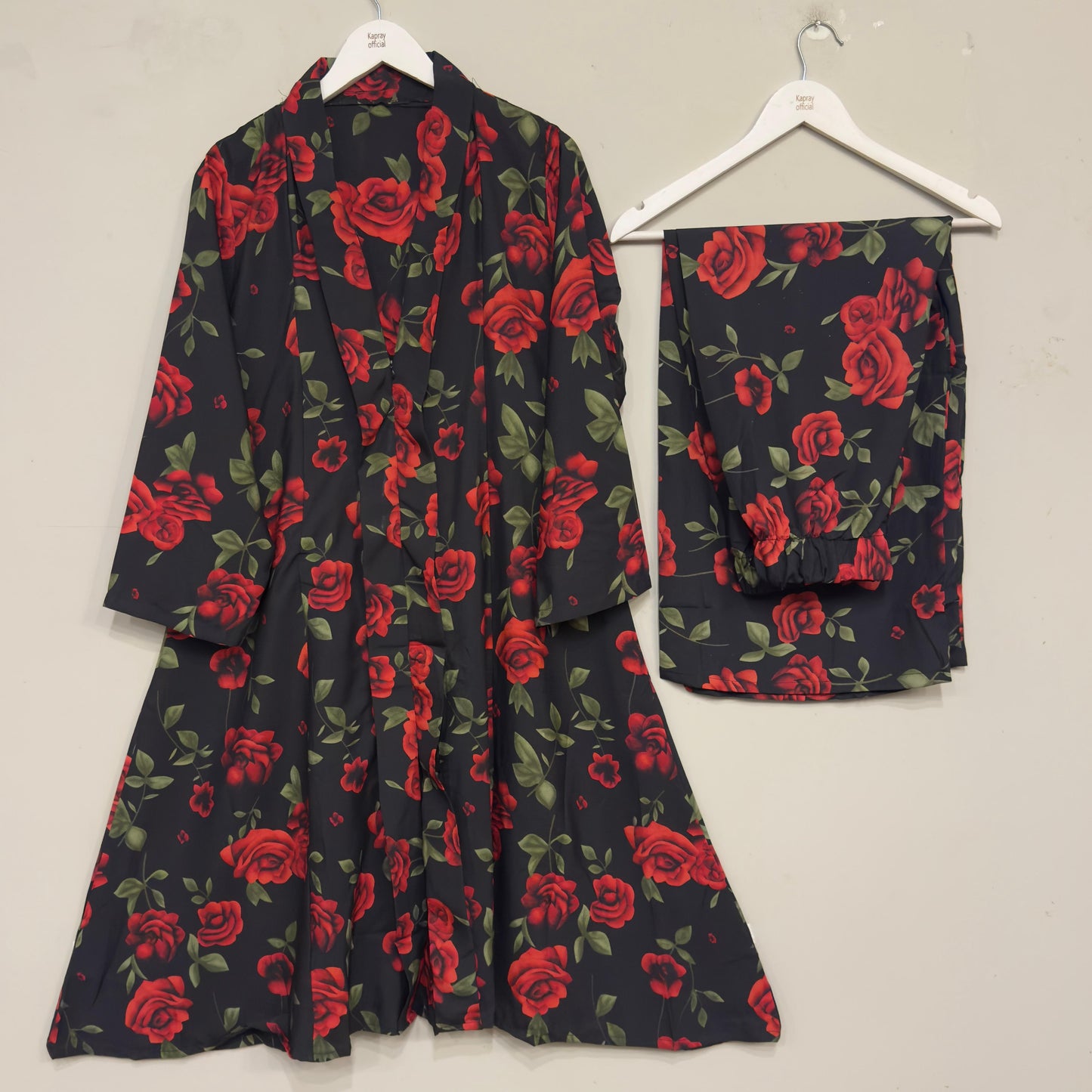 Women's Long Shirt 2pc Suit