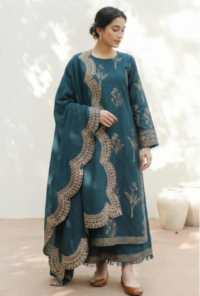 Maharani MOST DEMANDING EDITION*03PCS UNSTITCHED SUIT*FABRIC Lawn 90’88*