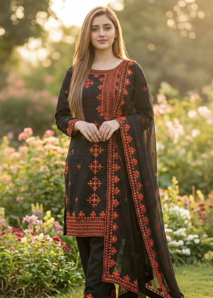 New arrival Lawn, cross Stitch side gala,9mm, Embroidery Collection