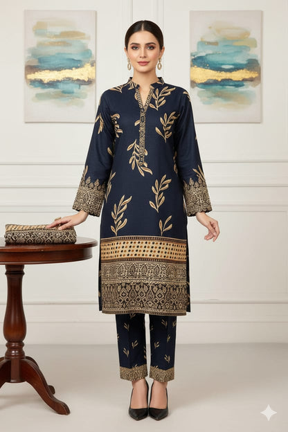 Floral Prints New Arrival,Summer Collection 2026, 2pc,Front Full Digital Printed Shirt*