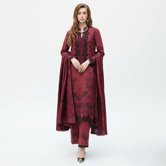 Rang Rasiya, 03PCS unstitched dress, lawn 90/88*