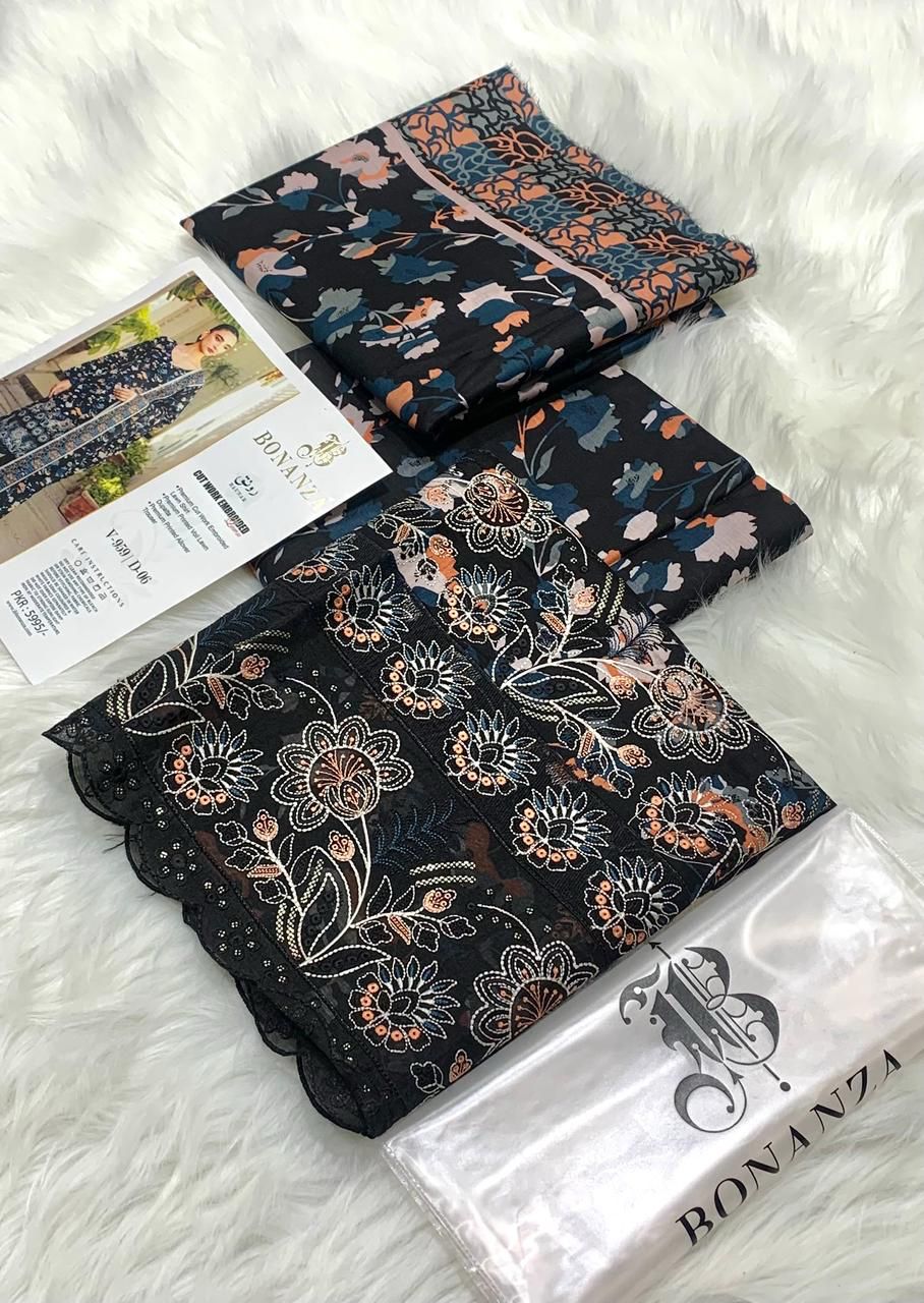 BONANZA,Lawn three piece 12 colors