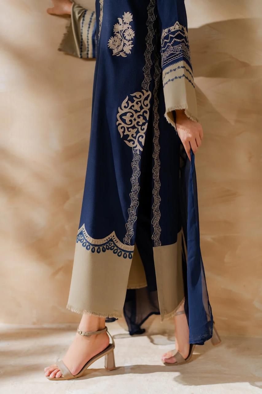 VINTAGE, AIRJET LAWN 90/70 WITH Bamber DUPATTA*
