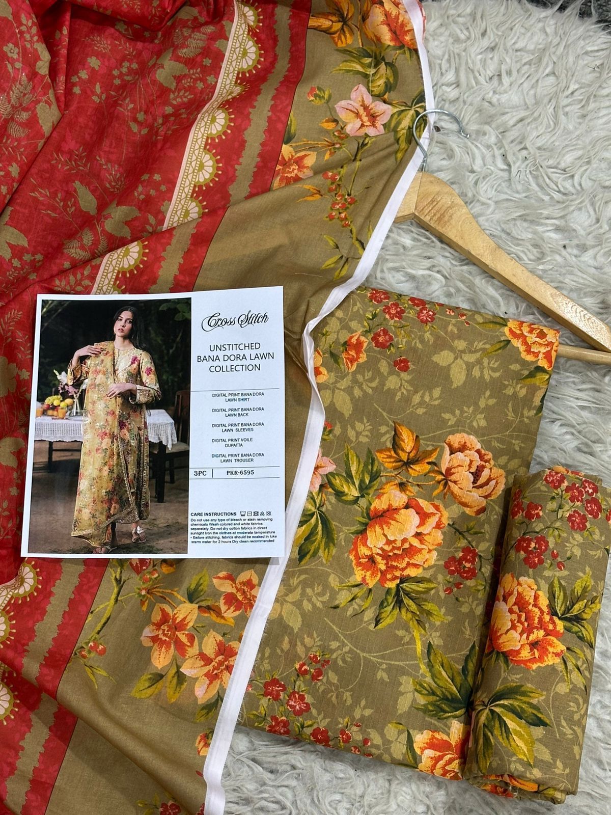 100% ORIGINAL AIRJET BANA DORA LAWN COLLECTION 2026*