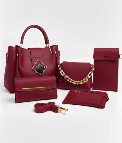 ⭐ *5 PCS Ladies high quality bags* Buy 1 Get 5 bags
