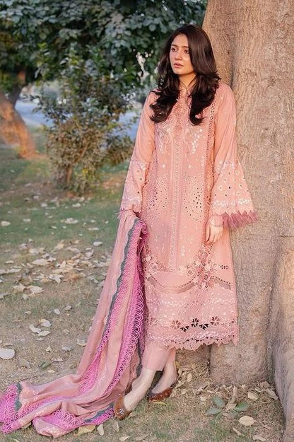 BIN ILLYAS-  embroidered Lawn