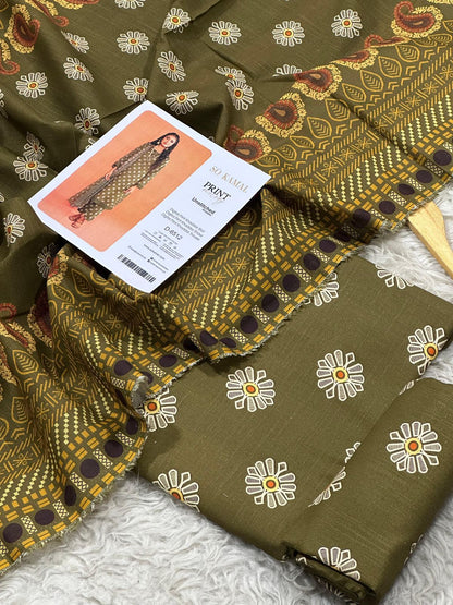 Winter unstitched branded khaddar 2025-26*