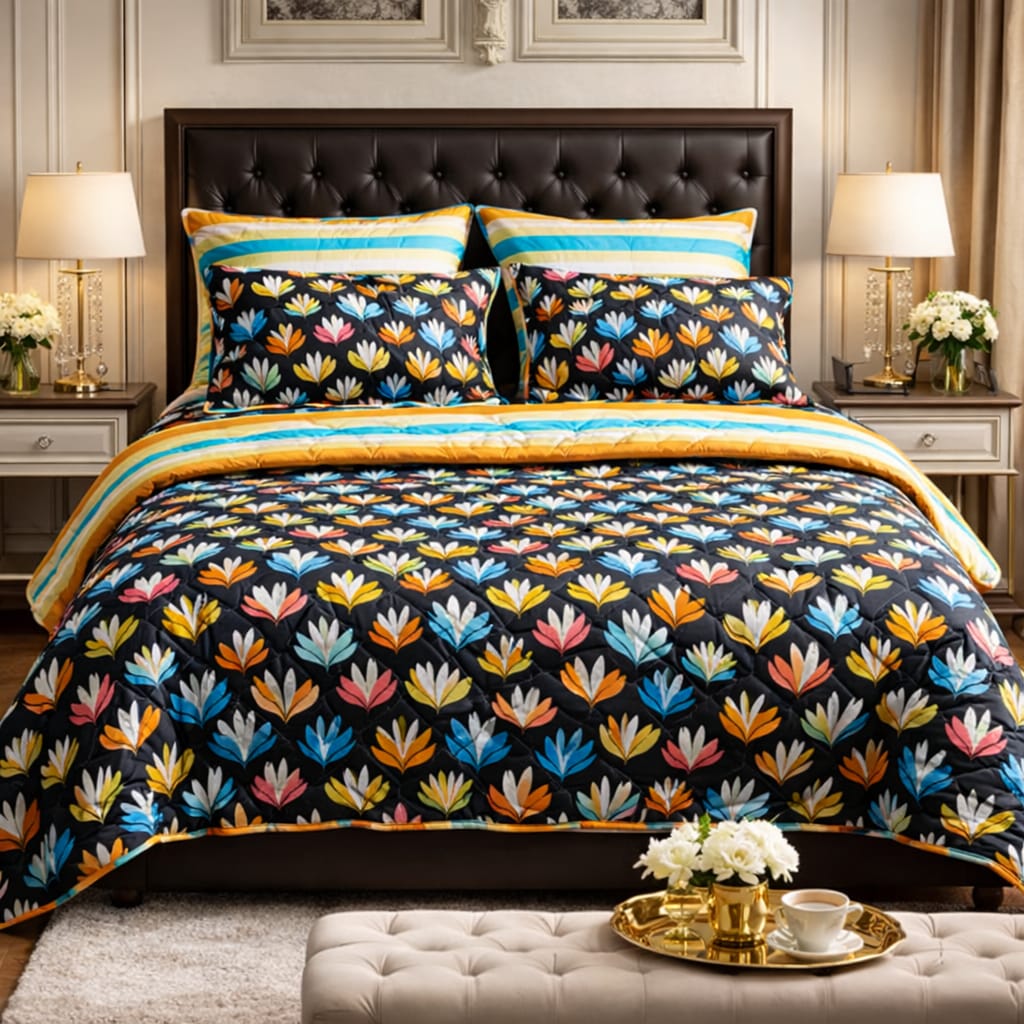 Comforter Sets, pure cotton 6 pcs