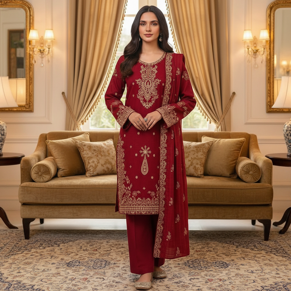 Khaddi pure lawn