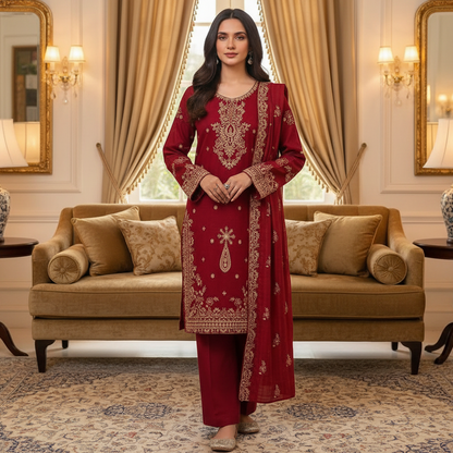 Khaddi pure lawn