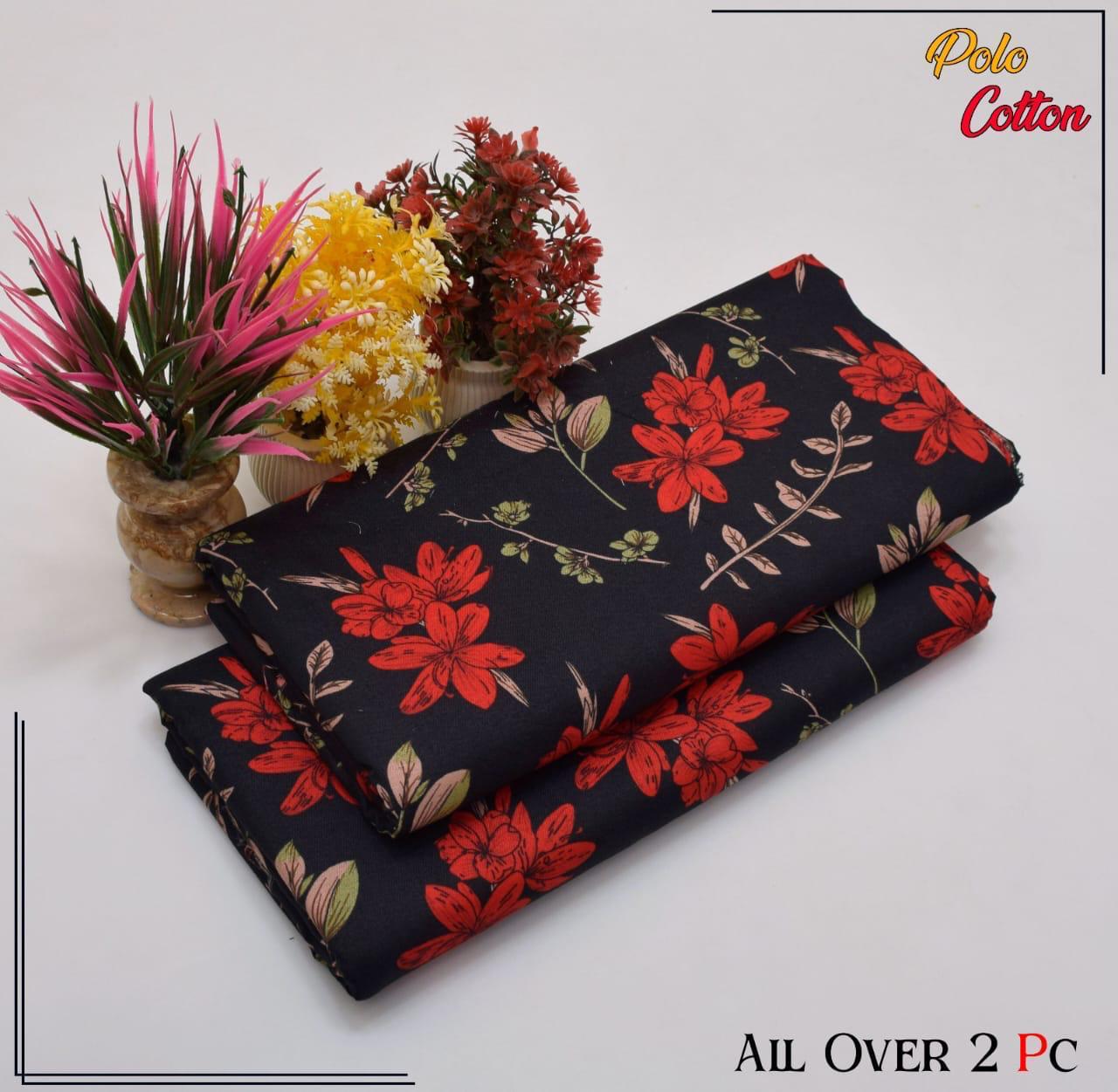 Floral Prints New Arrival,Summer Collection 2026, 2pc,Front Full Digital Printed Shirt*