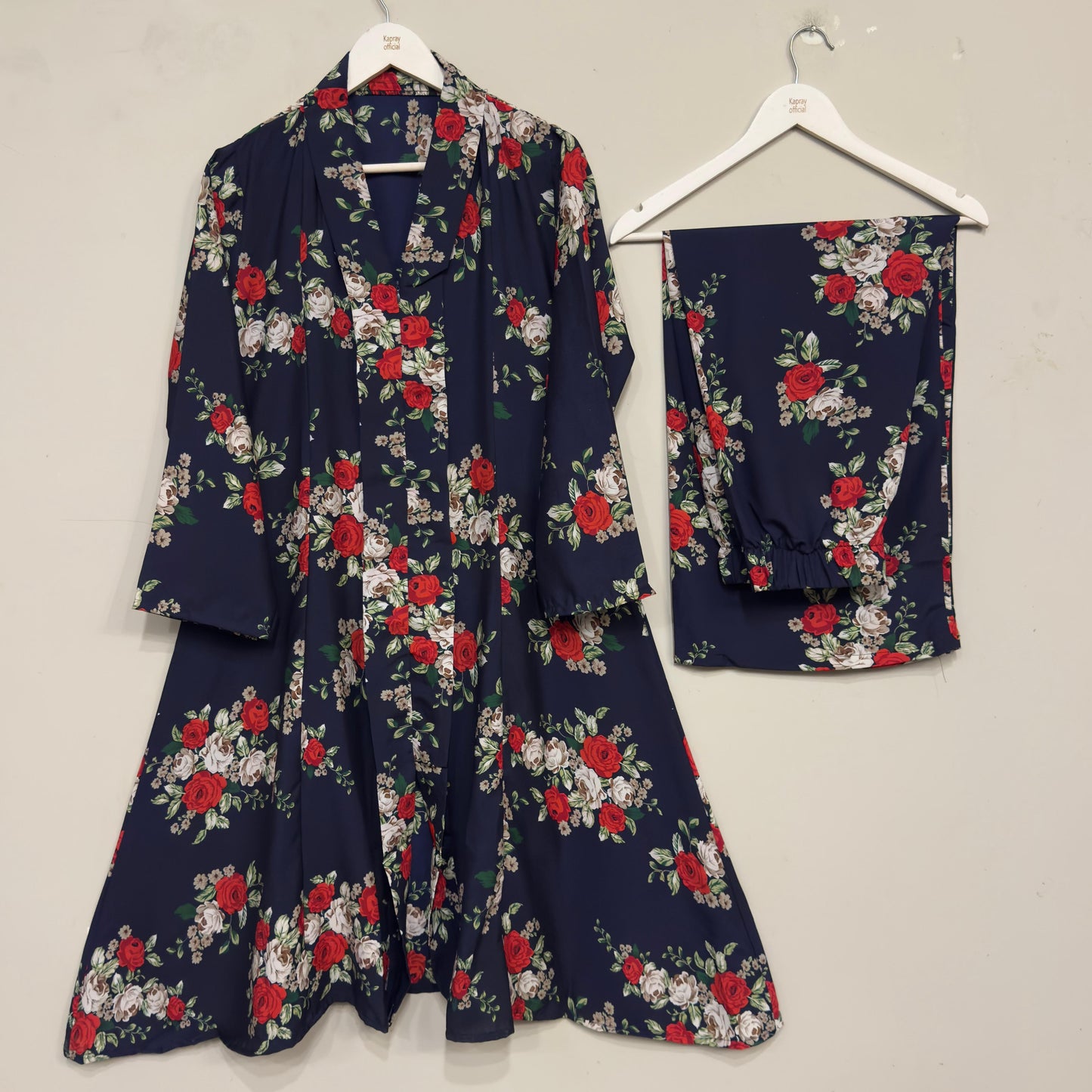 Women's Long Shirt 2pc Suit