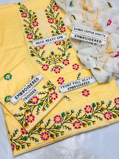 Breezè Cotton/Lawn cross stitch multi Embroidery 5 colours