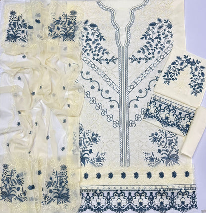 Aneela's  embroidered Lawn