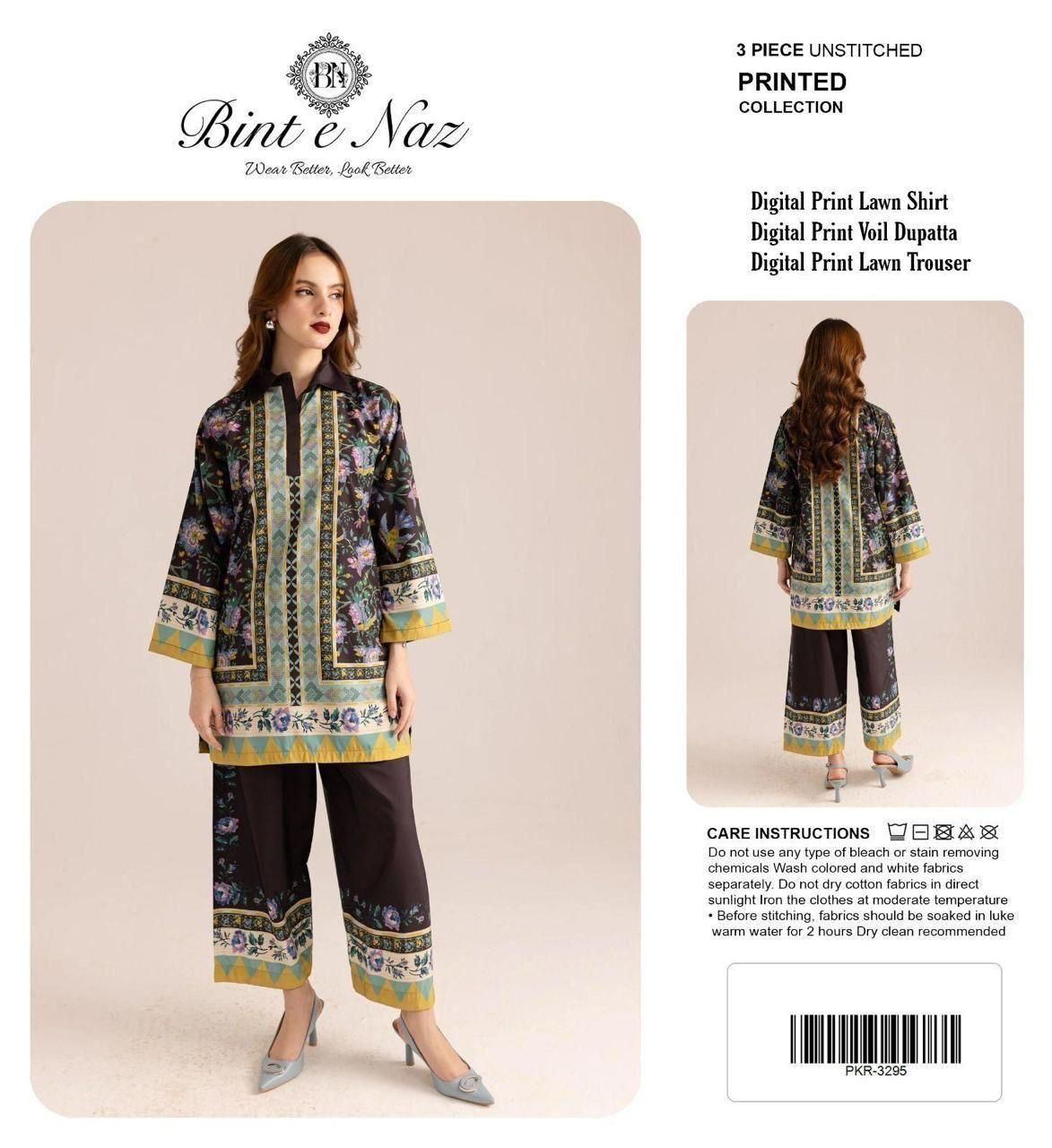 💯% ORIGINAL AIRJET LAWN BINTE NAZ COLLECTION 2026*