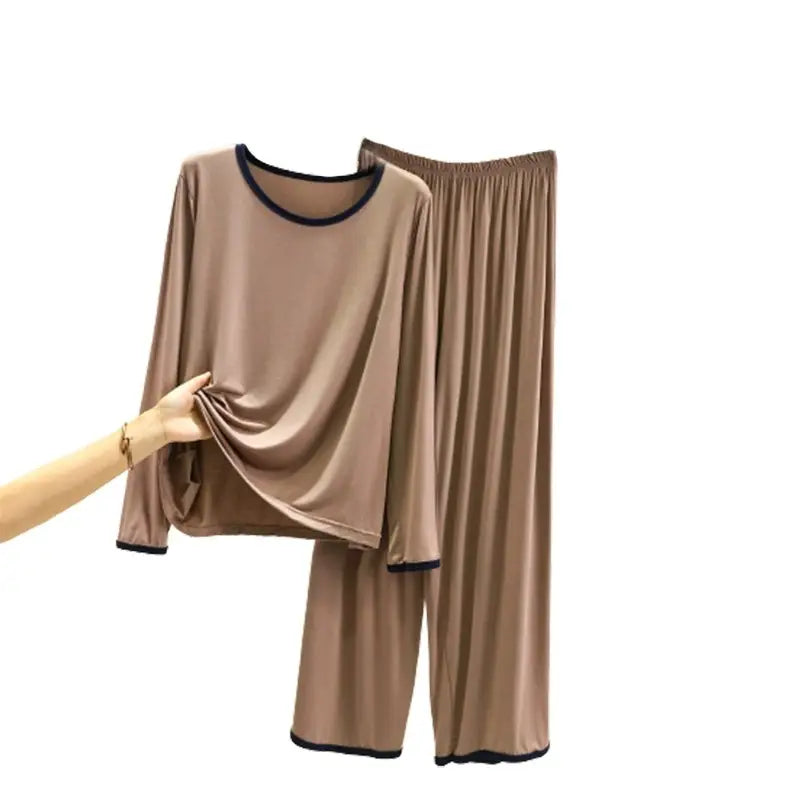 Women's & girls  pajama set long sleeve loose