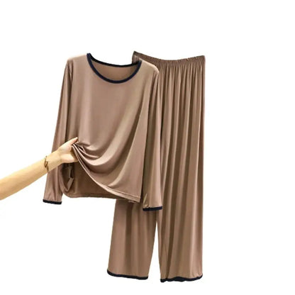 Women's & girls  pajama set long sleeve loose