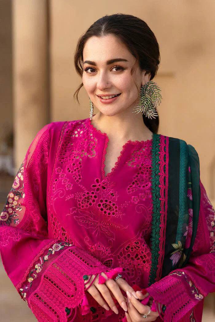 Saira lawn heavy  embroidered