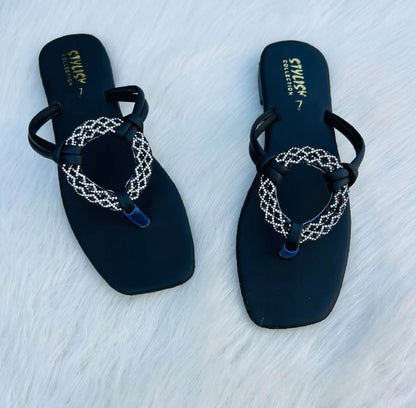 Casual flat slipper for girls