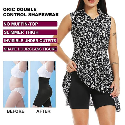 Women's High Waist Heavy-Shapewear, half  Body Shaper