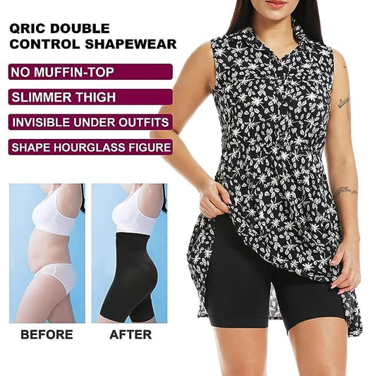 Women's High Waist Heavy-Shapewear, half  Body Shaper