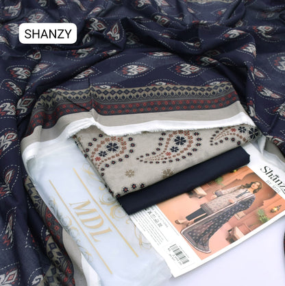 SHANZAY (2026), Lawn 3PC Digital print