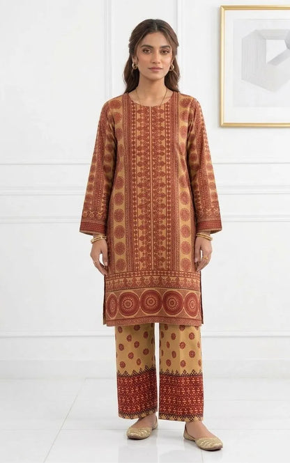 Arabic lawn, printed with