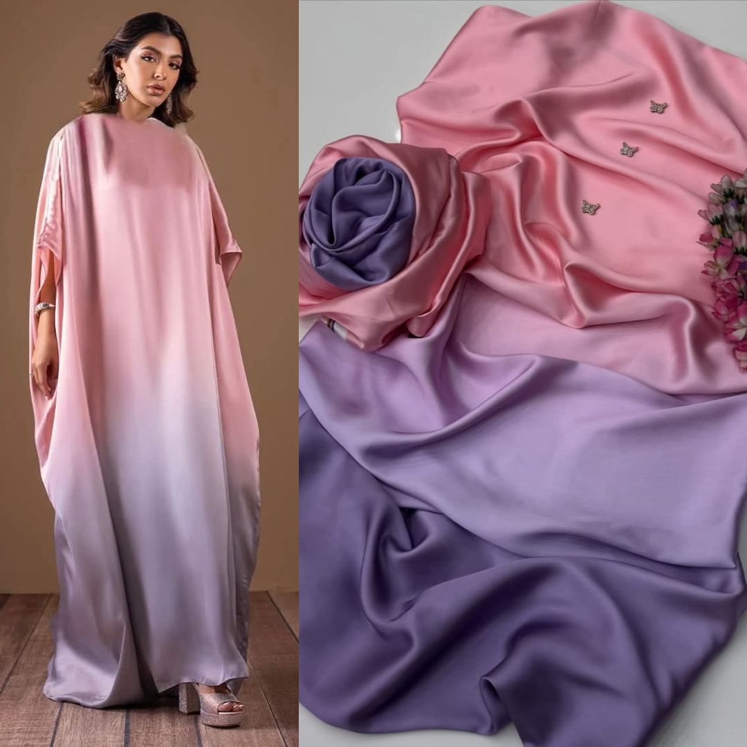 Lulusar, Tie & die digital printed 16 colour and design