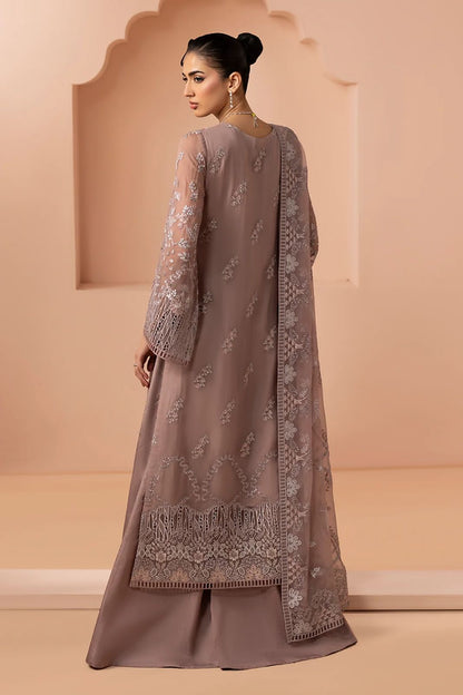 Chiffon embroidered