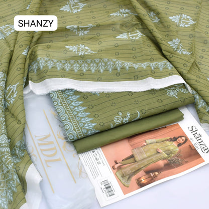SHANZAY (2026), Lawn 3PC Digital print